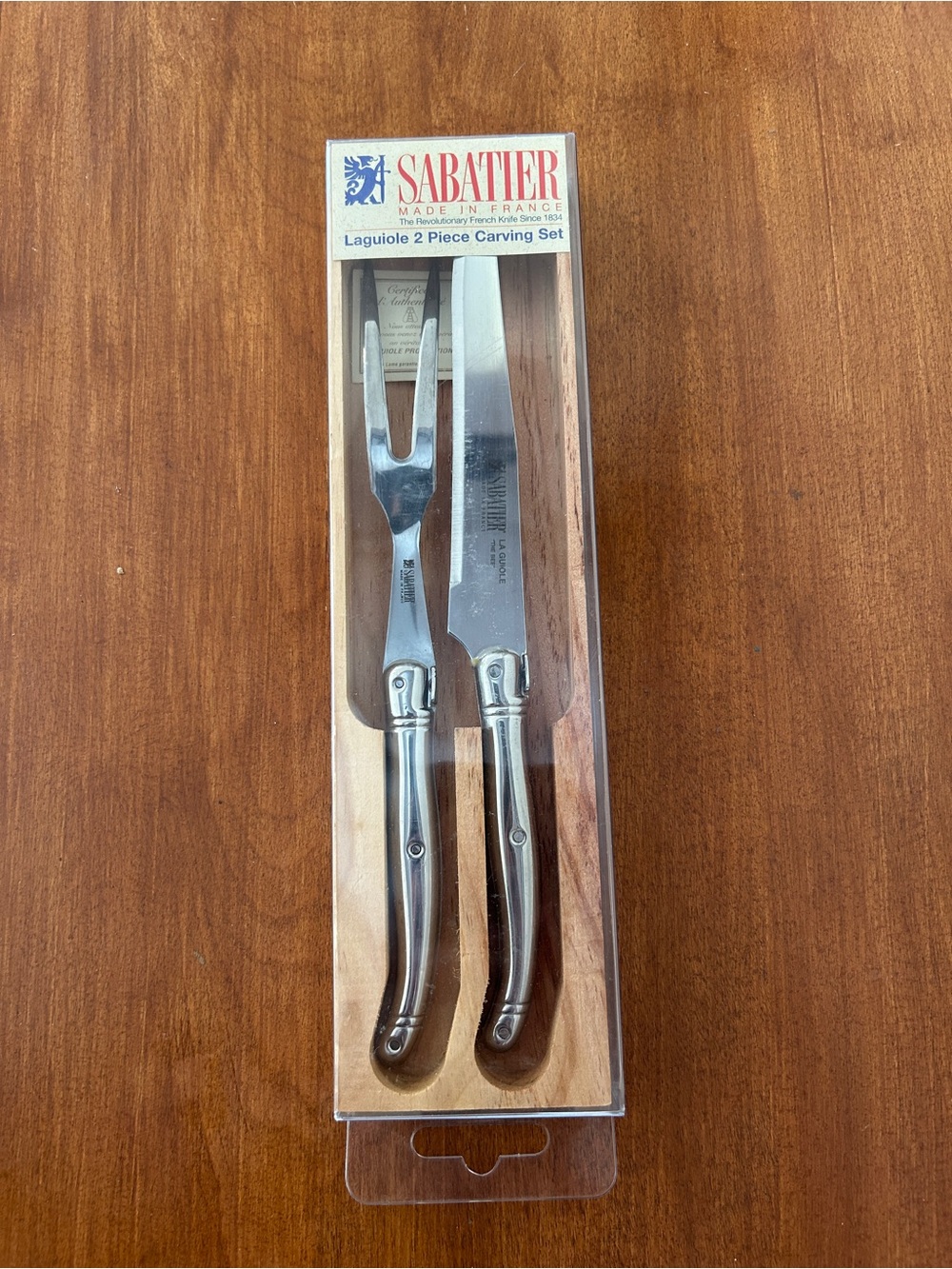 Laguiole 2 Piece Carving Set